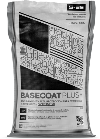 Saco de 25 kg de Basecoat Plus: Gris