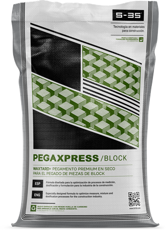 Saco de 30 kg de Pegaxpress: Block