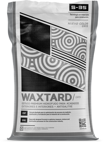 Saco de 25 kg de Waxtard Gris