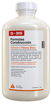Envase de 1 L de Adhesivo Heavy Duty S-35